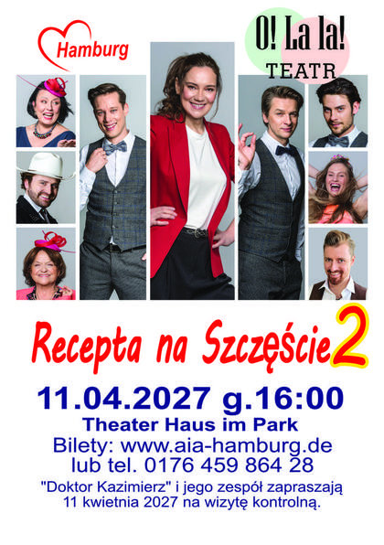 Recepta na Szczęście 2 Spektakl komediowy